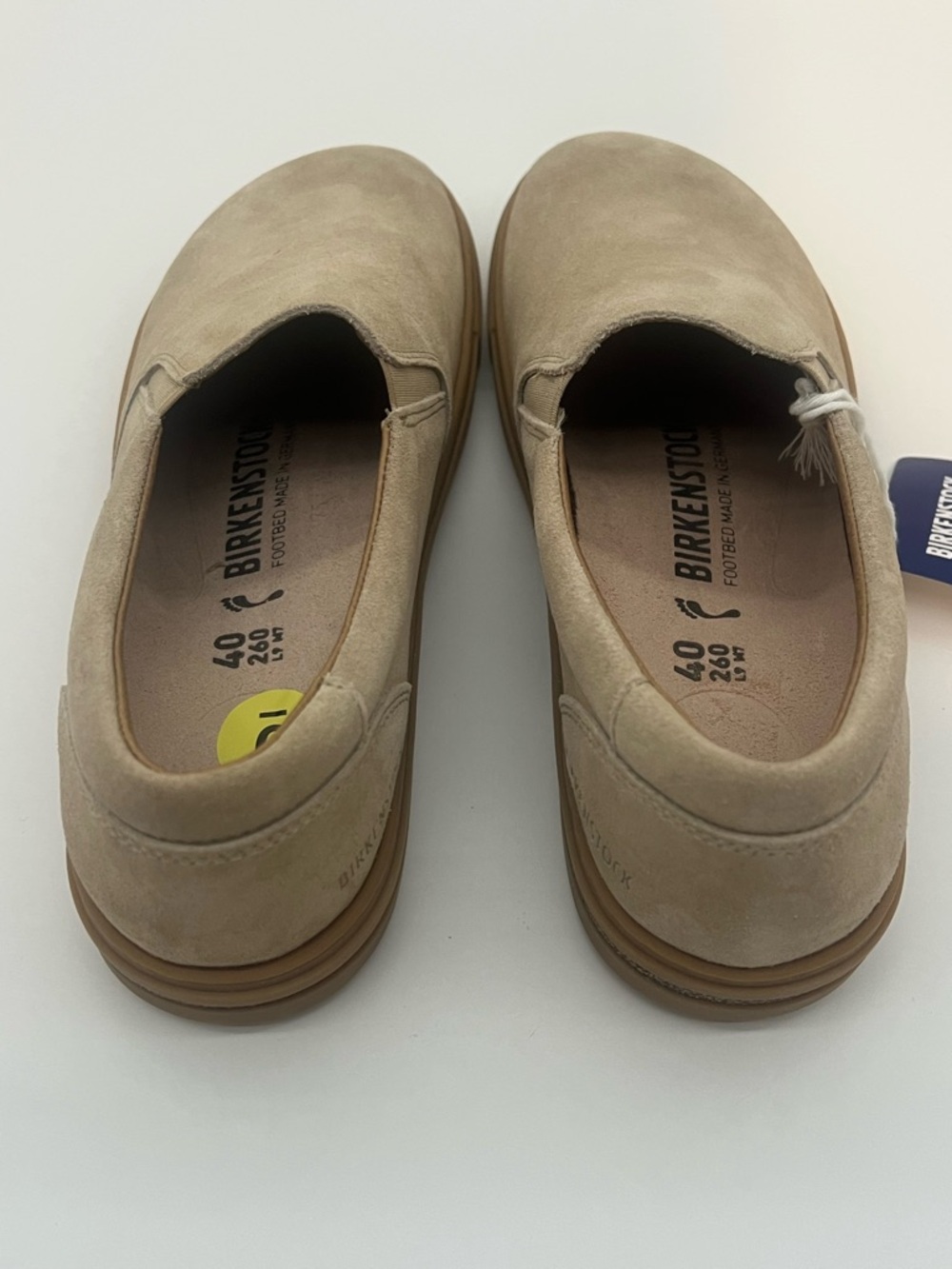 Birkenstock Women's Slip-On Loafers in Taupe - Picture 9 of 9